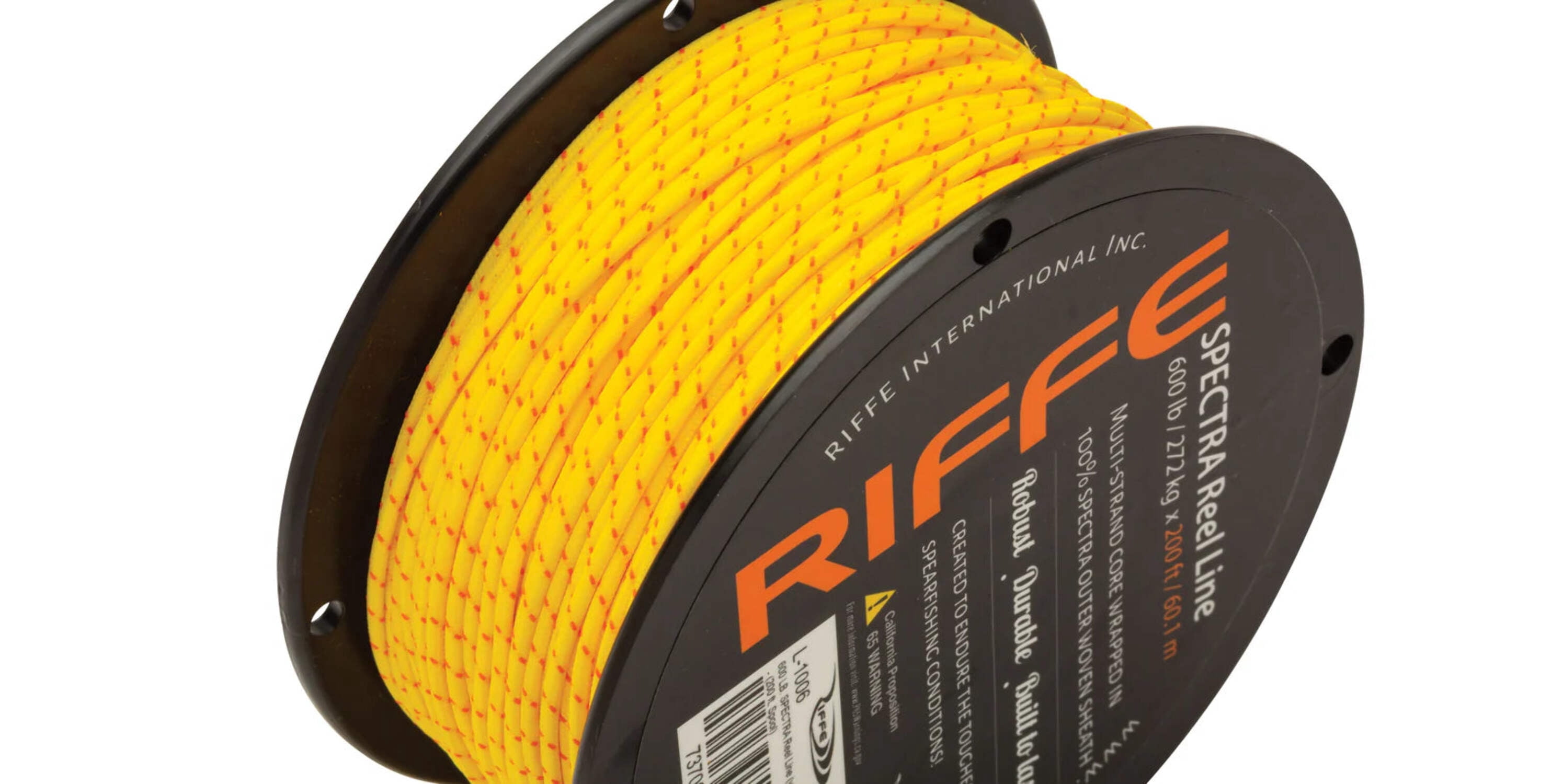 riffe 600lb spectra reel line - 200ft - 200 feet
