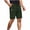 Army Green, variant on EOYWHK Mens Drawstring Shorts with Pockets Drawstring Mens Elastic Waist Shorts Soft Lightweight Breathable Active Shorts for Men Army Green, Size L