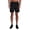 Black, variant on Active Men's Elevated Stretch Woven Quick Drying Cargo Fabric Workout Gym Basketball Shorts with Pockets