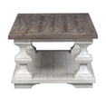 thumbnail image 6 of Liberty Furniture Industies, INC Sedona Cocktail Table in Heavy Distressed White w/ Gravel Top, 6 of 8