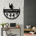 thumbnail image 4 of Craftnamesign Custom Modern Dance Metal Wall Art, Personalized Girls Ballet Dancing Name Sign, 4 of 5