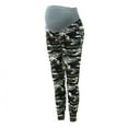 thumbnail image 4 of HANXIULIN Women's Maternity Pants Camouflage Casual Pants Stretchy Comfortable Lounge Pants Trousers, Sizes S-2XL, 4 of 9