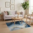thumbnail image 3 of ODIKA Livingroom Abstract Swirl Dusty Tones Fluid Neutral Grey Large for Home Office, Gaming Room, Under Desk, Non-Slip Chair-Friendly, 3 of 7