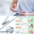 thumbnail image 5 of Nail Clippers Set, Toenail Clippers for Seniors Thick Toenails, Professional Stainless Steel Fingernail Clipper for Manicure Pedicure Tools, 5 of 8