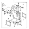 Genuine OE Isuzu Evaporator Assembly - 8943162440