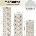thumbnail image 4 of White Christmas Star and Gift Pattern Kitchen Rugs Sets Of 3,Kitchen Runner Rugs Non Skid Washable,Decorative Kitchen Floor Mats for Kitchen,Sink,Laundry,17"x30"+ 17"x47" + 17"x59", 4 of 6