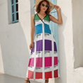 thumbnail image 5 of Shades of Pantone Colors Sleeveless Dress Dresses Women Summer Evening Dresses Ladies Bohemia Long Dresses, 5 of 9
