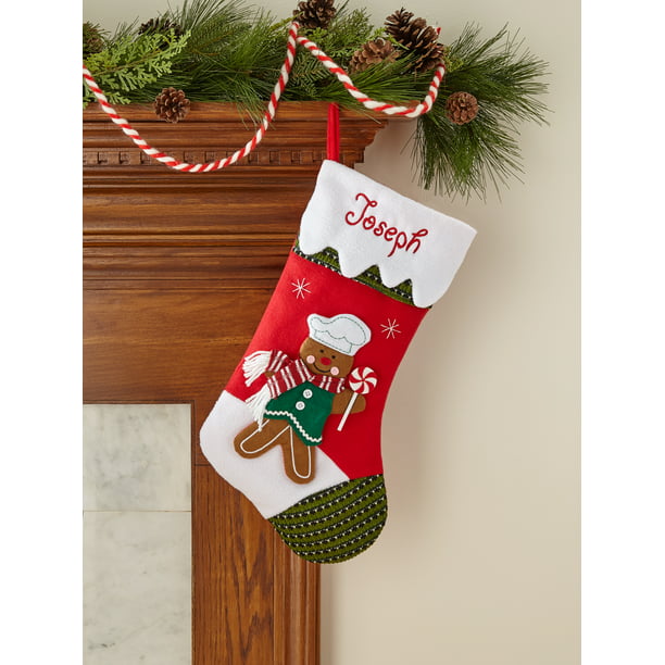 Personalized Snow Cap Christmas Stocking, Available in 11