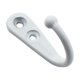 thumbnail image 1 of 3 piezas ganchos de pared blancos NQ para toallas llaves batas abrigos, 1 of 5