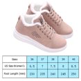thumbnail image 3 of Zapatillas deportivas forradas de piel, zapatillas informales para correr, mujeres acogedoras para actividades al aire libre DQrwqpou Tenis De Mujer Tenis De Hombre, 3 of 7