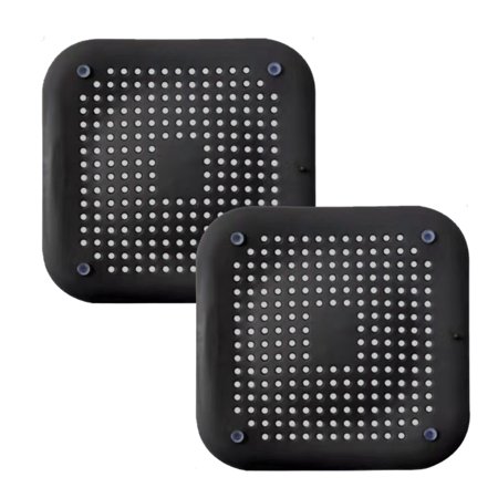 

Jocestyle Silicone Bathroom Drain Filter - Shower Drain Cover & Suction Cups (Black)