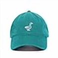 thumbnail image 3 of Goose Baseball Cap Embroidered Cotton Adjustable Dad Hat Teal, 3 of 4