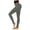 Black, variant on Fashion Plus Size Gym Yoga Pants for Women Stretch Yoga Leggings Fitness Running Gym Sports Full Length Active Pants Save to 65% off!