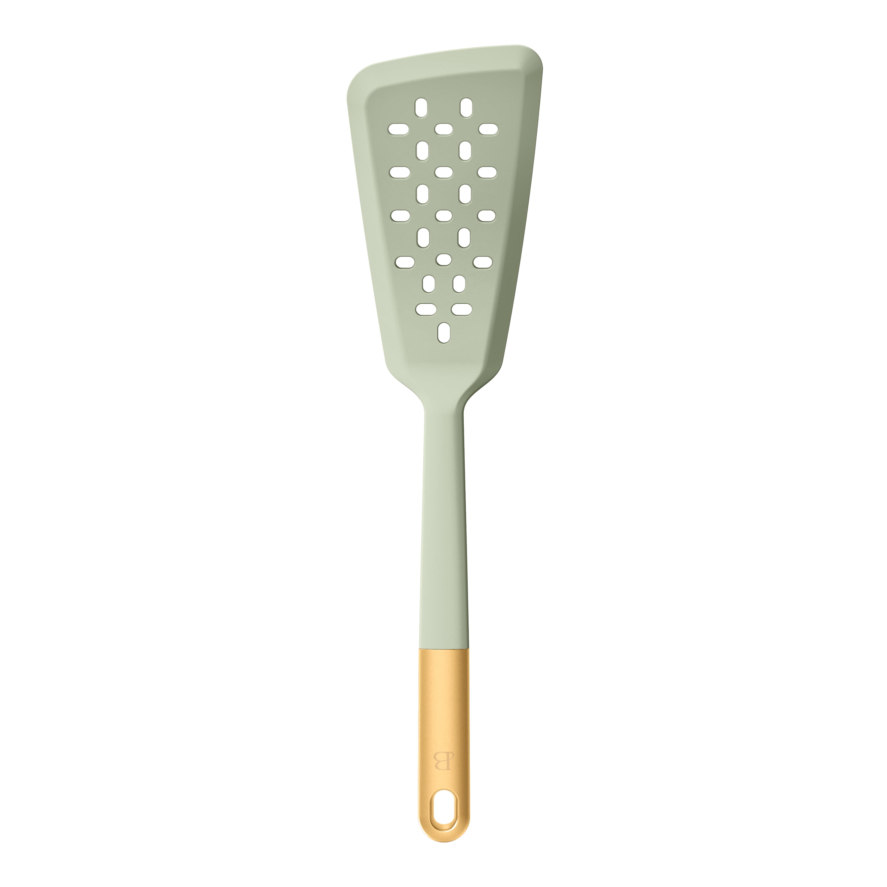 Beautiful 3-Piece Silicone Kitchen Utensil Tool Set, Sage Green by Drew Barrymore
