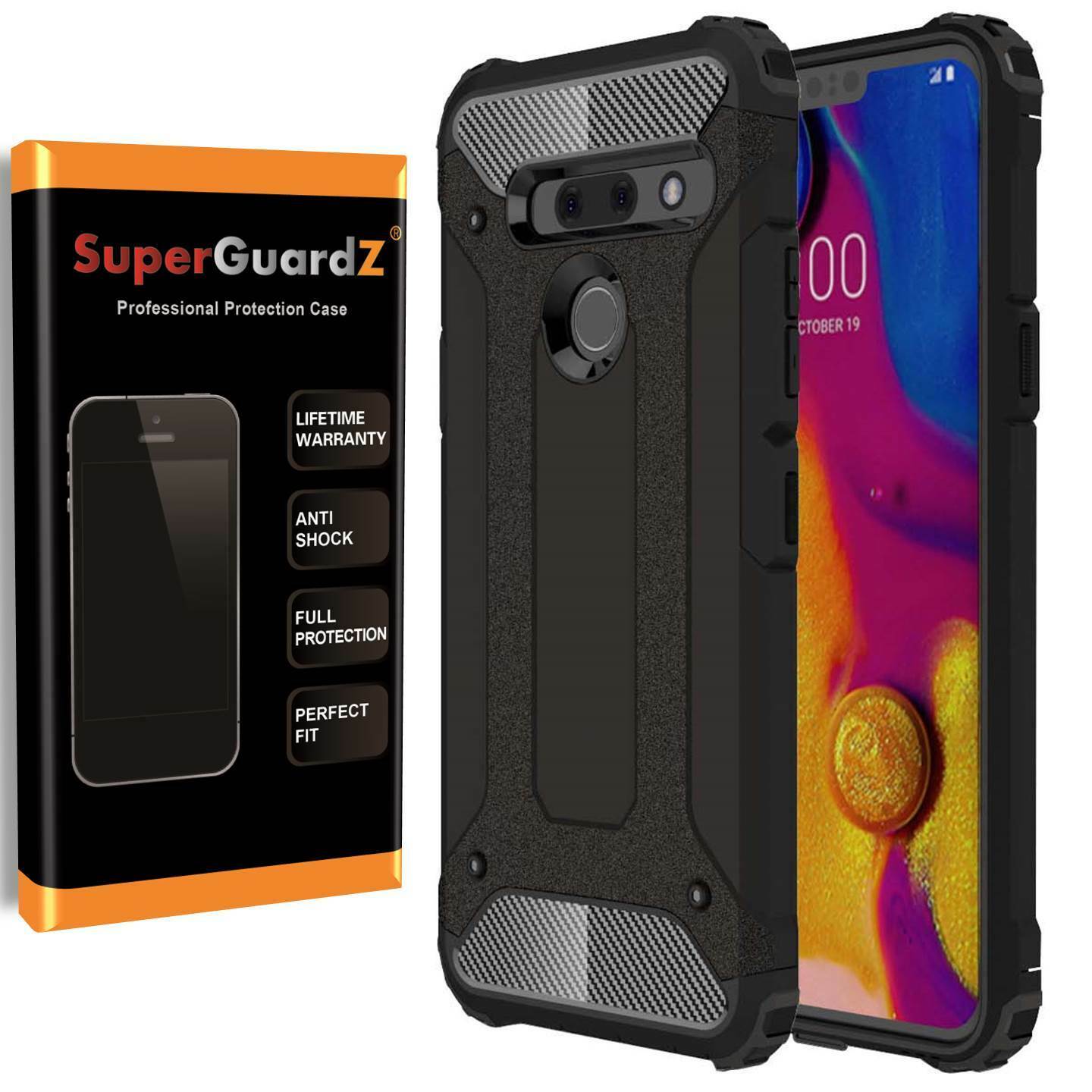 Brotect Pellicola Full-Cover 3D Curva Per LG G8s ThinQ | 2 Pezzi, Auto-Riparante, Anti-Impronta, Made In Germany
