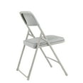 thumbnail image 5 of (Pack of 4) NPS 800 Series Premium Lightweight Plastic Folding Chair, Grey, 5 of 8