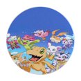 thumbnail image 1 of Posavasos de tierra de diatomeas absorbente Digimon, aislamiento antideslizante de tierra de diatomeas inodoro que protege la superficie de la mesa contra daños Talla única, 1 of 7