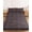 Brown, Chocolate, Chestnut, Espresso, variant on Queen Size Fitted Sheet Set - Brown 3 Piece Bedding Sets 16" Deep Pocket Fitted Sheet with 2 Pillowcases, Farmhouse Vintage Chocolate Solid Color Brushed Microfiber Hotel Luxury Bed Sheets