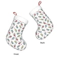 thumbnail image 6 of Cauagu Milk Tea2 for Christmas Stockings,1-Pack Large Xmas Stocking Holiday and Farmhouse Stocking Fit for Christmas Holiday Party Decoration(17.7*11 Inch), 6 of 7