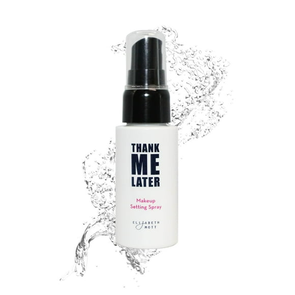 Elizabeth Mott Thank Me Later Spray fijador de rocío 3 en 1 - Spray fijador de maquillaje hidratante de larga duración con niacinamida para una piel radiante Fórmula ligera y libre de crueldad animal