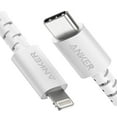 thumbnail image 2 of Anker PowerLine Select + USB-C Cable with Lightning Connector 6ft, Apple MFi Certified - White, 2 of 14