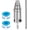 A, variant on 3-in-1 Pipe & Valve Extractor, 1/2" 3/4" 1" Broken Pipe Extractor Tool, 3 in 1 Internal Pipe Wrench for Rusted Faucet Bolts, Angle Valves, Damaged Nipples, Electric Drill Manual(B)