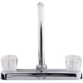 thumbnail image 3 of Dura Faucet DF-PK210A-CP High Rise RV Kitchen Sink Faucet with Crystal Acrylic Knobs (Chrome), 3 of 7