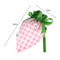 thumbnail image 5 of Tnobhg Easter Plaid Carrot Gift Bag Portable Cute Radish Shape Goodies Snack Present Treat Candy Drawstring Bag Happy Easter Festival Gift, 5 of 8