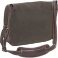 thumbnail image 3 of Twill / Leather Vintage Urban Flapover Messenger, 3 of 4