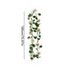 thumbnail image 3 of Guirnalda de flores de seda multicapa con hojas de peonía y begonia para colgar en la pared, ocultar el techo y como elemento decorativo verde: enredadera floral artificial para bodas y decoración, 3 of 6