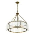 thumbnail image 4 of Warm Brass Five Light Pendant from the Genry Collection, 4 of 6