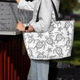 thumbnail image 4 of Wukai Sea Turtle Print Zipper Bag,large Beach Tote Bag,Waterproof Sandproof Bag,Grocery and Picnic Tote Travel Bag, 4 of 5