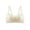 Beige Bra, variant on Bralettes for Women with Support Full Coverage Wireless Minimizer Bras Push Up Seamless Bra Criss Cross Comfy Bras Light Blue Bra M