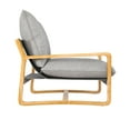 thumbnail image 5 of Better Homes & Gardens Wooden Ezra Sling Accent Chair, Gray Linen, 5 of 15