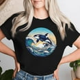 thumbnail image 2 of Orca Whale Squad Family Sea Animal Wildlife Boys & Girls Women T-Shirt, Cute Marine Life Graphic Tee for Kids and Adults, Fun Ocean Lover Gift Idea, Vintage Style Wildlife Conservation, 2 of 3