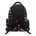 thumbnail image 2 of Aplkyhs American Flag Baseball Backpack for Age 9-18 Sweet Plaid 17 Inch School Bag Large Capacity Breathable Bookbag for Girls Teens, 2 of 7