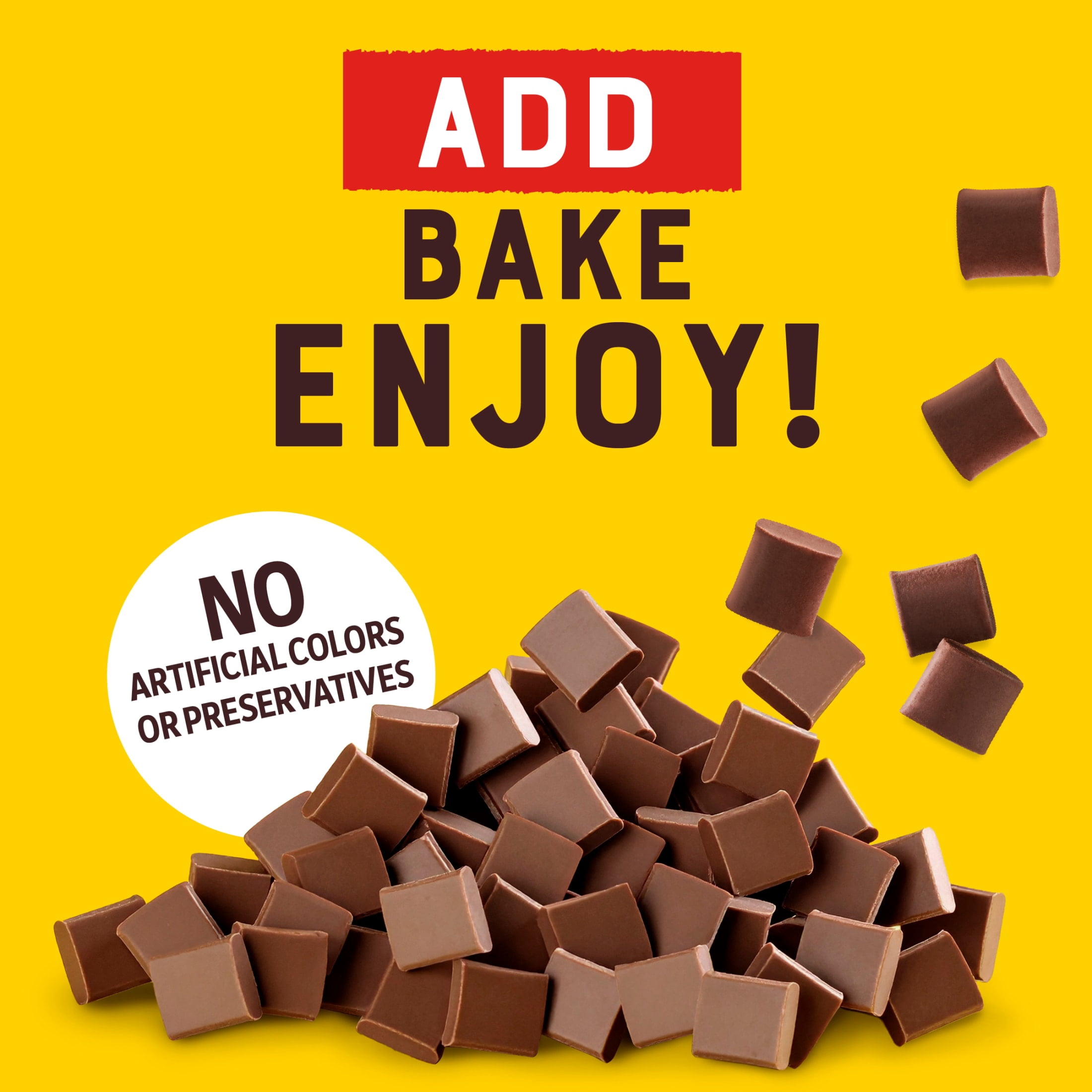 Nestle Toll House Semi Sweet Chocolate Chips Chunks for Valentine's Day Baking, 1 Bag, 11.5 oz