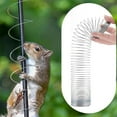 SHAOTELLME Squirrel Proof Spring Squirrel Baffle for Bird Feeders