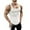 White, variant on Men's Gym Bodybuilding Stringer Tank Top Workout Muscle Cut Shirt Fitness Sleeveless Vest Tank top,M