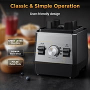 ONSON Smoothie Blender, 1400W High-Speed Countertop Blender, 60 Oz BPA-Free Jar for Shakes, Smoothies, Frozen Drinks & Ice Crushing