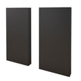 thumbnail image 4 of Atlin Designs Modern Engineered Wood 4 Piece Queen Size Bedroom Set in Black, 4 of 10