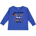 thumbnail image 3 of Inktastic My Sister Graduated and I'm Super Proud Boys or Girls Long Sleeve Toddler T-Shirt, 3 of 5