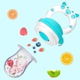 thumbnail image 2 of uds alimentador de alimentos para bebés alimentador de alimentos chupete de frutas chupete de alimentos para bebés alimentador forma de cerdito, libre de BPA L Jormftte LRWJ520-3, 2 of 7