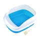 thumbnail image 3 of Bandeja de arena para gatos, arenero para gatos, bandeja de arena para gatos, artículos para mascotas, inodoro para gatos, orinal para mascotas Azul Grande, 3 of 9