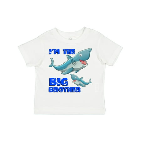 

Inktastic I m the Big Brother Shark Gift Toddler Boy Girl T-Shirt