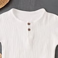 thumbnail image 6 of Hessimy Toddler Boy Print Short Sleeve Shirt & Casual Shorts Set Summer Outfits Clothes,Summer Vibe(White,12-18 Months), 6 of 6