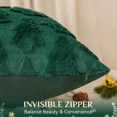 thumbnail image 2 of Fundas de almohada decorativas con diseño de árbol de Navidad verde de 18" x 18", 2 unidades, 2 of 8