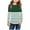 Green, variant on Nskgu Girls Casual Long Sleeve T Shirts Crewneck Tunic Tops Kids Striped Tee Blouses Color Block Patchwork Cute Long Sleeve Shirts for Girls