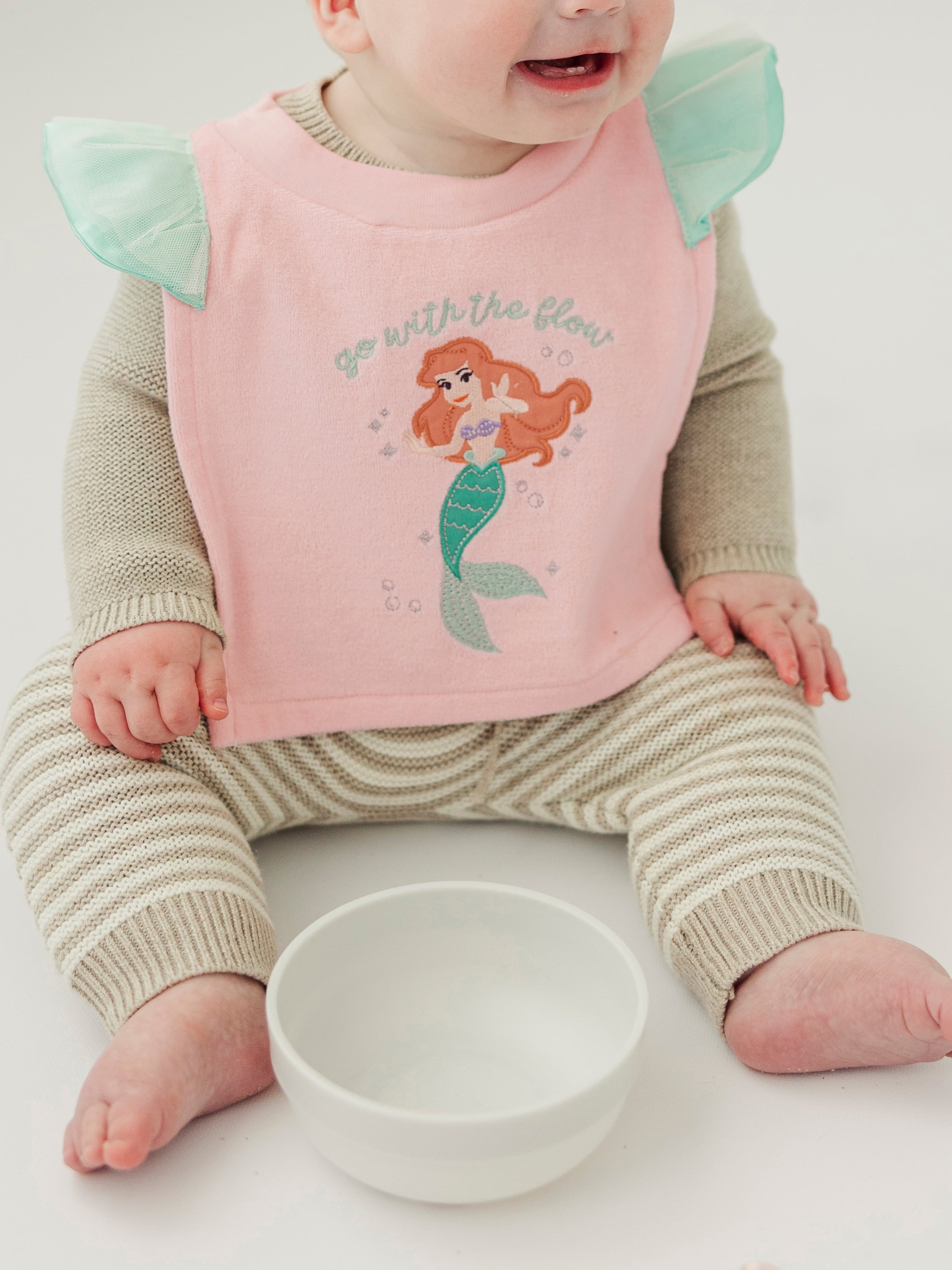 Disney Ariel Princess Dress Up Infant Bib