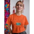 thumbnail image 2 of School Items Friendship Day Shaped T-Shirt Women -Image by Shutterstock, Female Small, 2 of 4